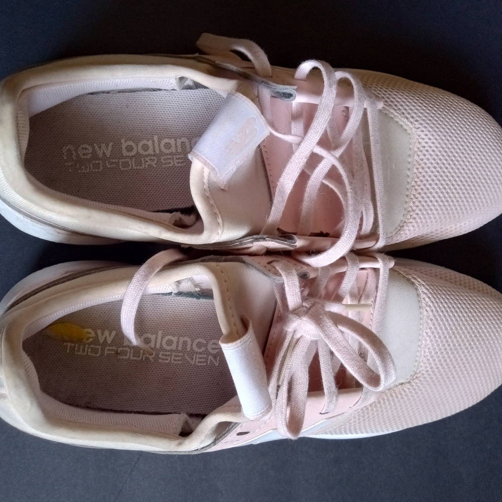 New Balance 247sc Revlite Women's Pale Pink Sneakers - Picture 3 of 6